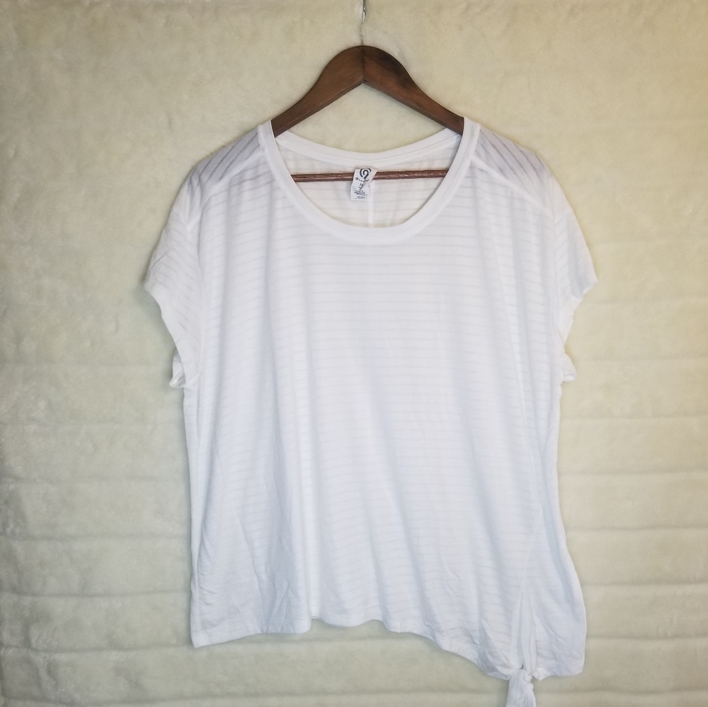 Champion White Stripe T-shirt